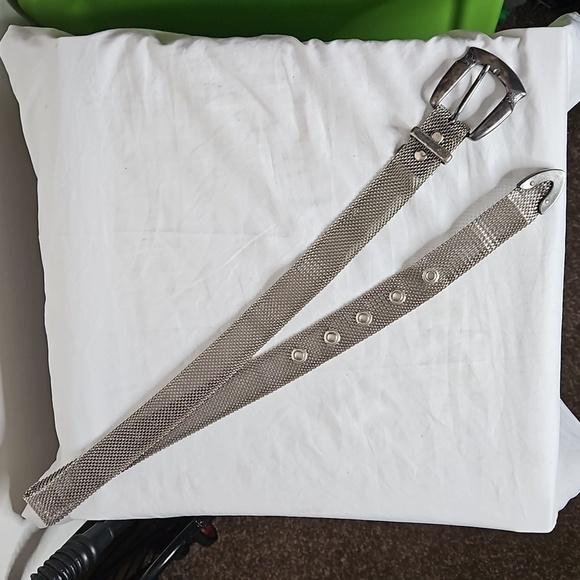 Vintage Mod. Depose Metal belt 35" long - Picture 3 of 4
